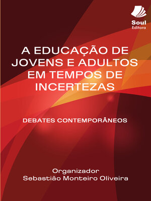cover image of A educação de jovens e adultos em tempos de incertezas